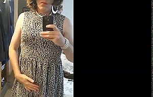 Sexy masturbating crossdresser