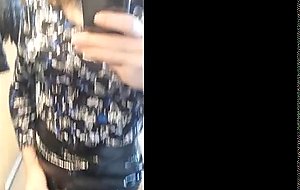 Sexy masturbating crossdresser