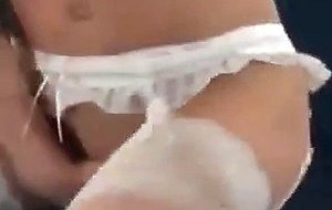 Teen In White Lingerie Have Sex With Her Bf