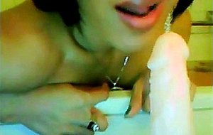 Homemade solo in a bath
