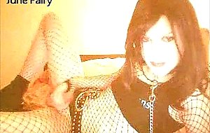 Ts in fishnet homemade solo