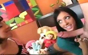 Teen lesbians want a huge cock