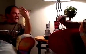 Two macho men get drunk and masturbate