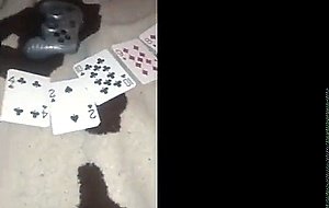 Son wins poker with mom and fucks her! wtf