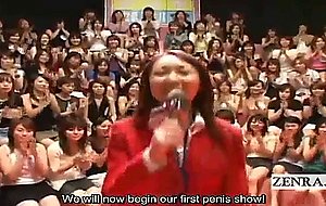 Subtitled cfnm japanese massive handjob bj event