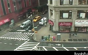 Teenage brunette picked up for honey sex in vacation