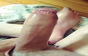 Raven letrap cock stroking and cumming twice