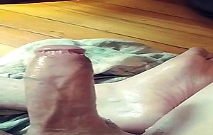 Raven letrap cock stroking and cumming twice