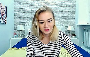Gorgeous 19yo russian girl doing nothing on cam