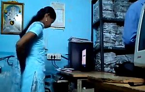 Indian teen fucked in office