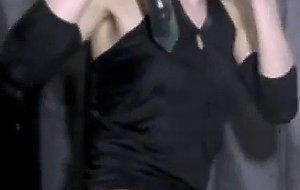 Candid crossdresser anal dildoing