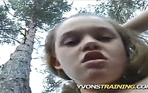 Christine young outdoor anal audition