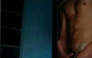 Beautiful amateur twink jerk and cum