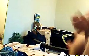 Amateur busty sexy girlfriend sucks big cock