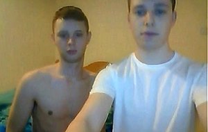 Amateur twinks bareback sex on webcam