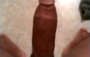 Black guy blowing his hung straight friend
