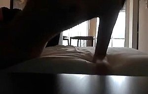 Gorgeous brunette ex cumshot on tits