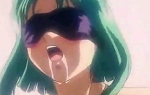 Tied hentai nurse intense strapon fucked