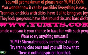 Big tits blonde shemale milf wildly rides cock and sucks