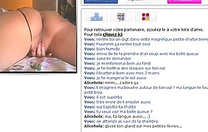French doggystyle on webcam  