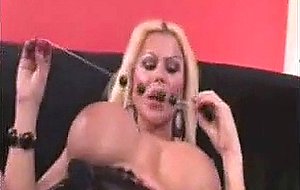 Dirty toys for a ts with enormous boobs