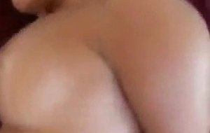 Asian ex with great tits banged pov