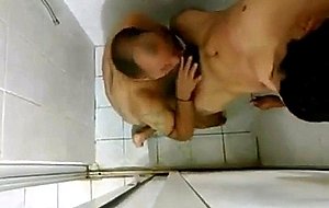 Amateur hunks public bathroom fuck