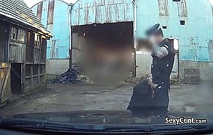 Horny cop anal fucked ebony beauty