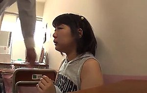 Jp schoolgirlgives pleasure to his teacher 