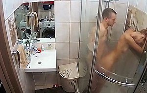 Fucking skinny wife in the shower