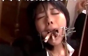 Asian face bondage
