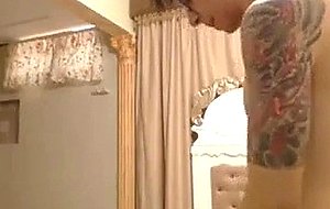 Emo girl on cam does anal
