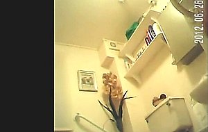 Spy cam of my wife in bathroom