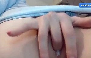 Extremely honey webcam teen pussy play close up