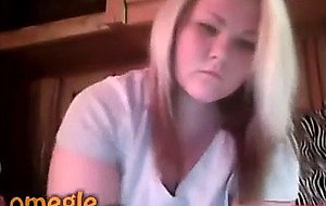 Cute chubby girl shows me her tits on omegle