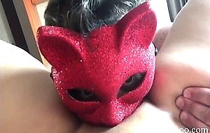 Licking and fucking my mother with a vibrator until she squirts