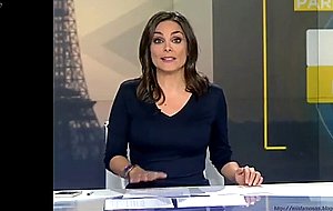 Spanish news anchor tight dress  
