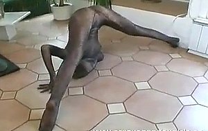 Flexi nymphet in spandex