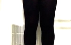 Really desperate tights wetting 