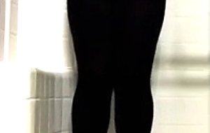 Really desperate tights wetting 