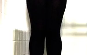 Really desperate tights wetting 