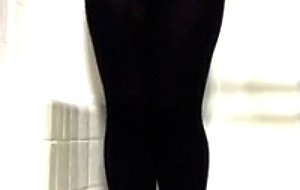 Really desperate tights wetting 