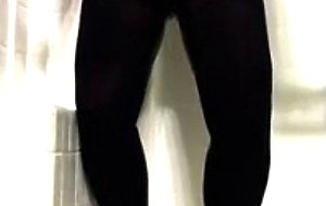 Really desperate tights wetting 