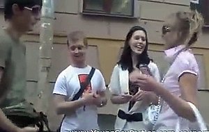 Pizza party or group sex?