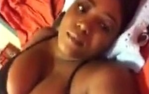 Huge titted black girl 