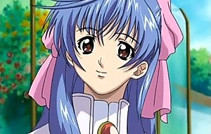 Swimsuit anime bigboobs handjob bigcock