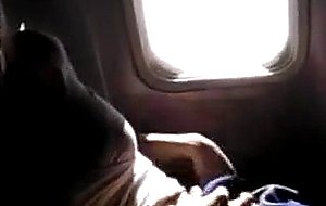 Masturbation dans l'avion