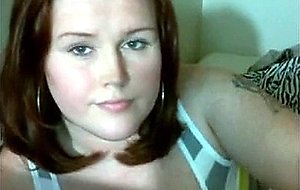 Cam pretty redhead tranny