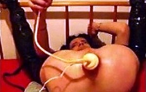 Ts anal stretched after sex toys penetration