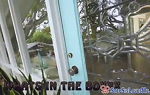 Ass plowed teen stepsis